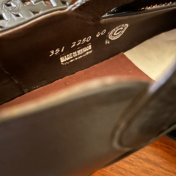 Wolky Mary Jane Clogs Women's Black‎ Leather Comfort Casual Size EU 40 (9 US) - Picture 8 of 11